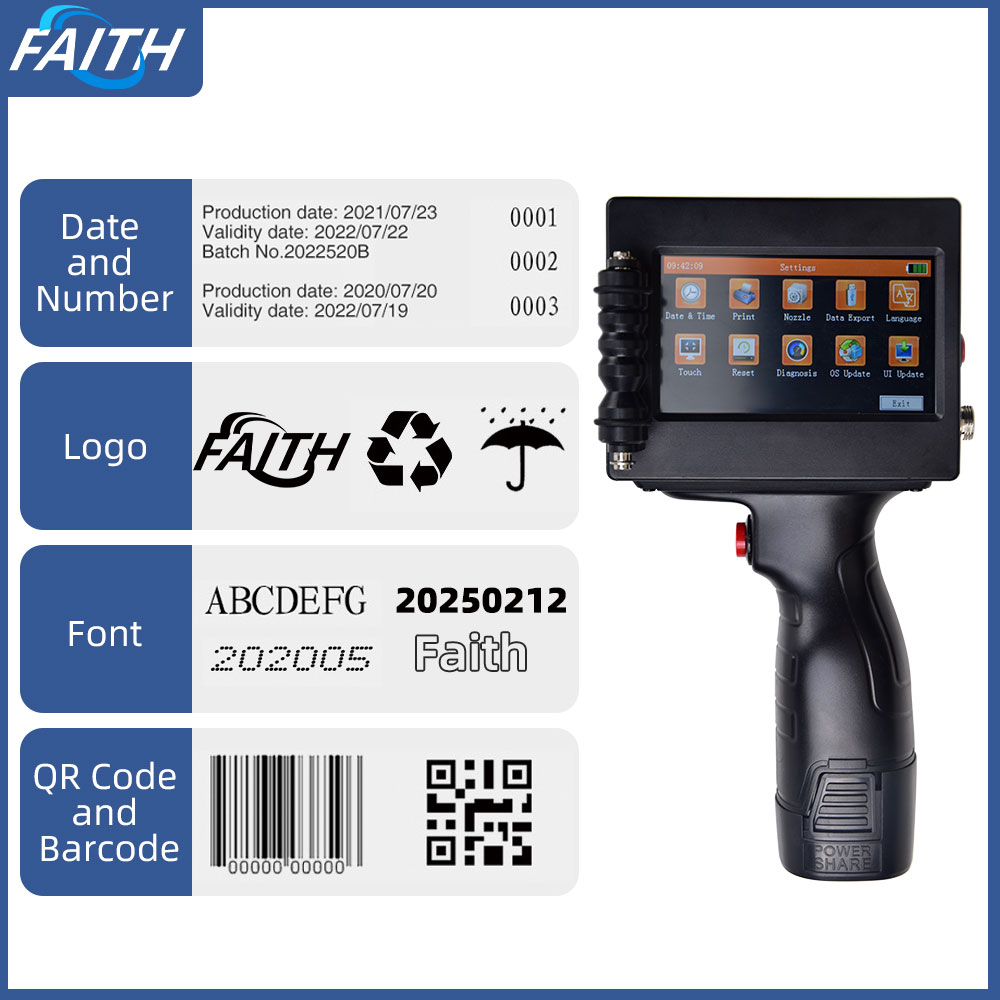 Commercial Printing Products - เครื่องพิมพ์อิงค์เจ็ท Faith 12.7 มม. รองรับ 40