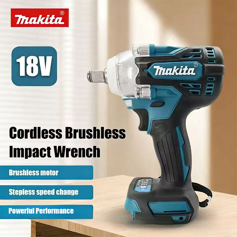 Makita Drill Dtw300 - ชุดเครื่องมือประแจไร้สาย Makita DTW300 18V Brushless แรงบิด