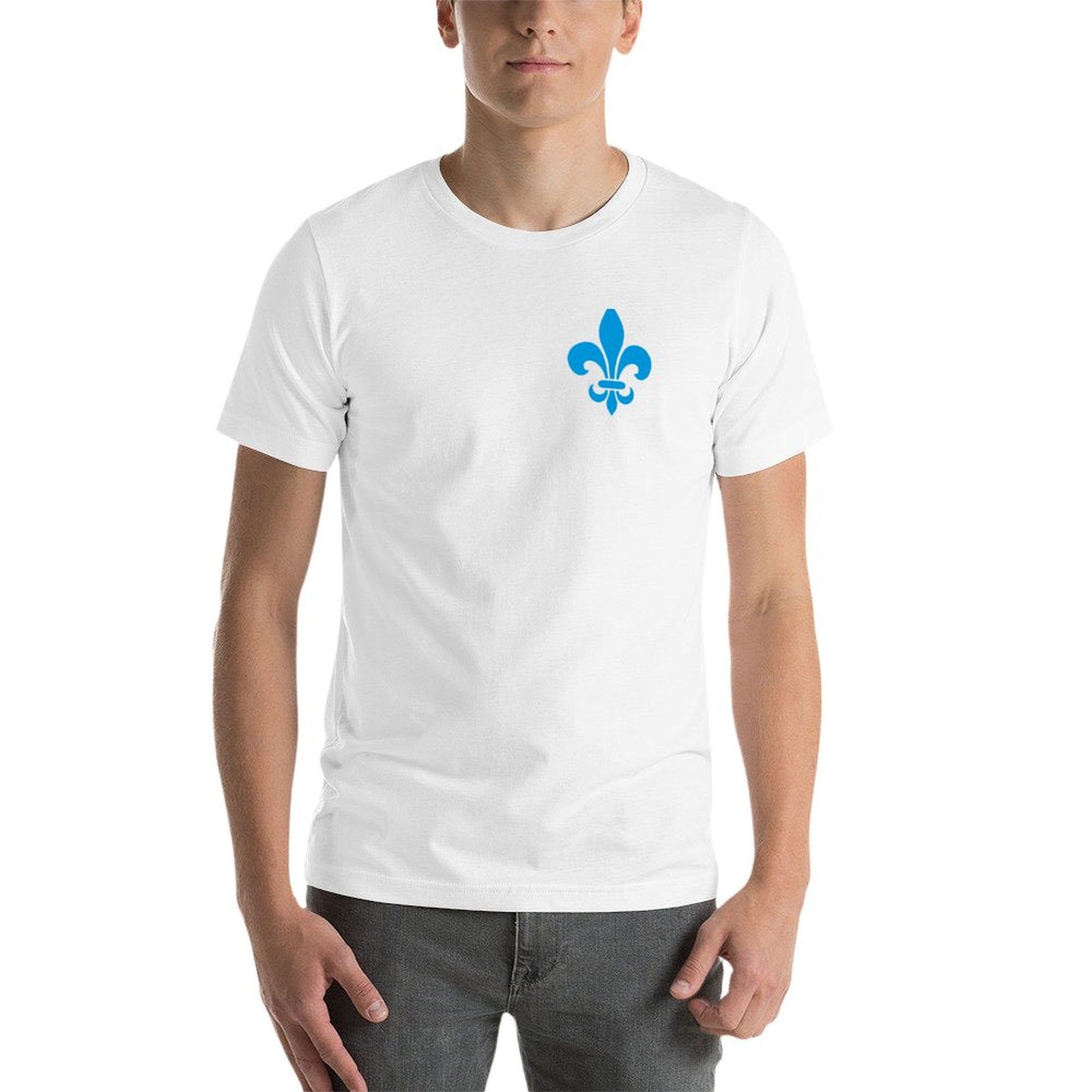 เสื้อยืดลายดอกลิลลี่สีน้ำเงินส - Printing Qc บทวิจารณ์และราคา