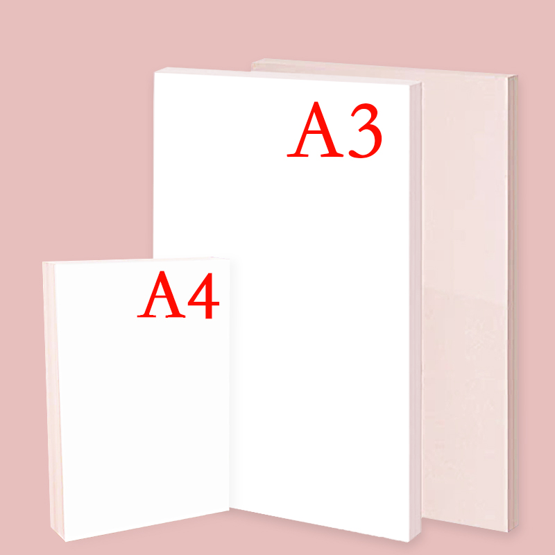 20/50Pcs A3 A4 ระเหิดความร้อนโ - White Toner Transfer Paper บทวิจารณ์และราคา